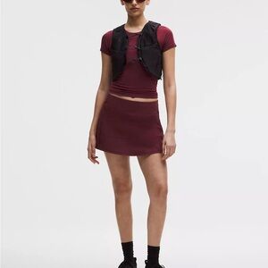 Lululemon Pace Rival Mid-Rise Skirt